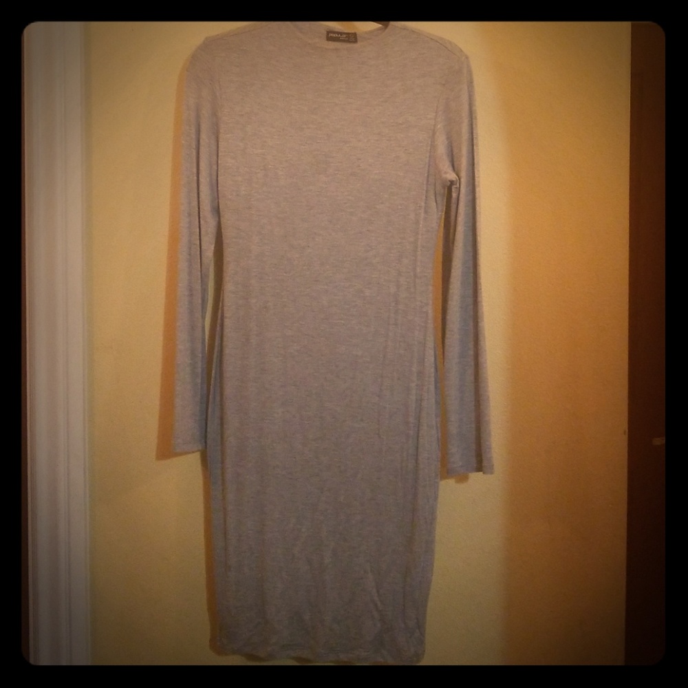 Jersey knit dress